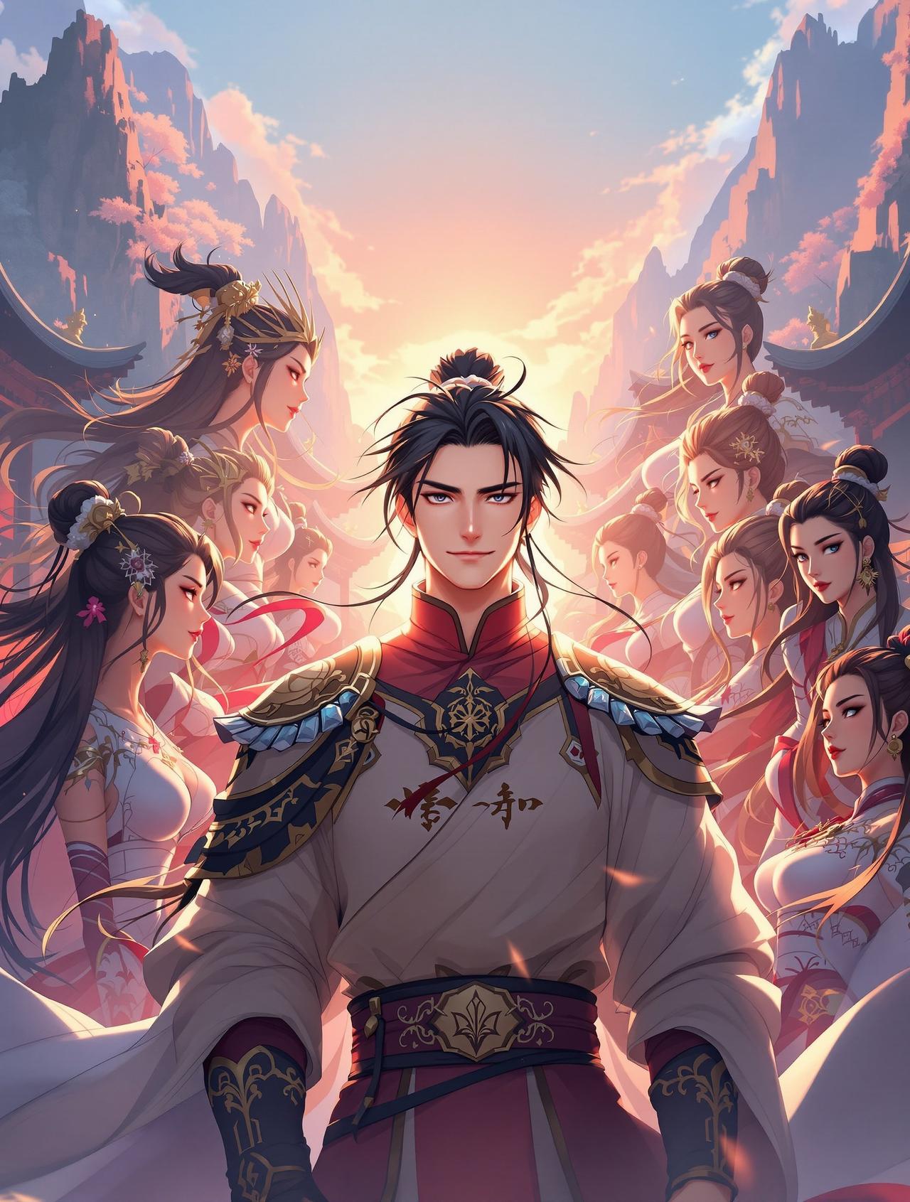 我的七个绝色师姐 - 短剧全集热门动漫短剧封面